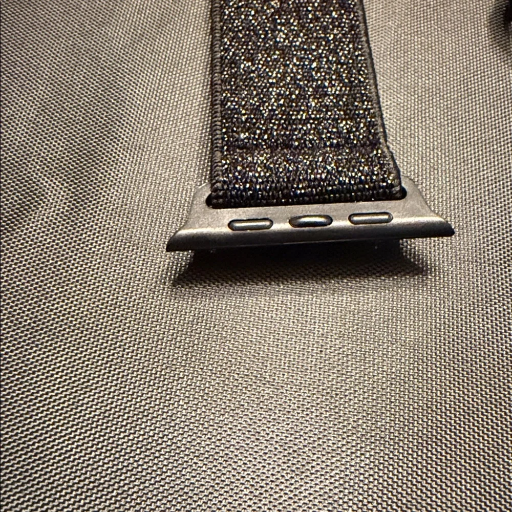 Black Glitter Smartwatch Band and Case
